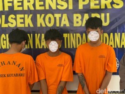 3 Remaja Bandit Curanmor di Jambi Ditangkap, Berawal dari Geng Motor