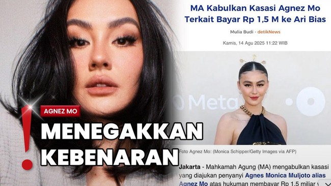 MA Kabulkan Kasasi Terhadap Ari Bias, Agnez Mo Beri Respons