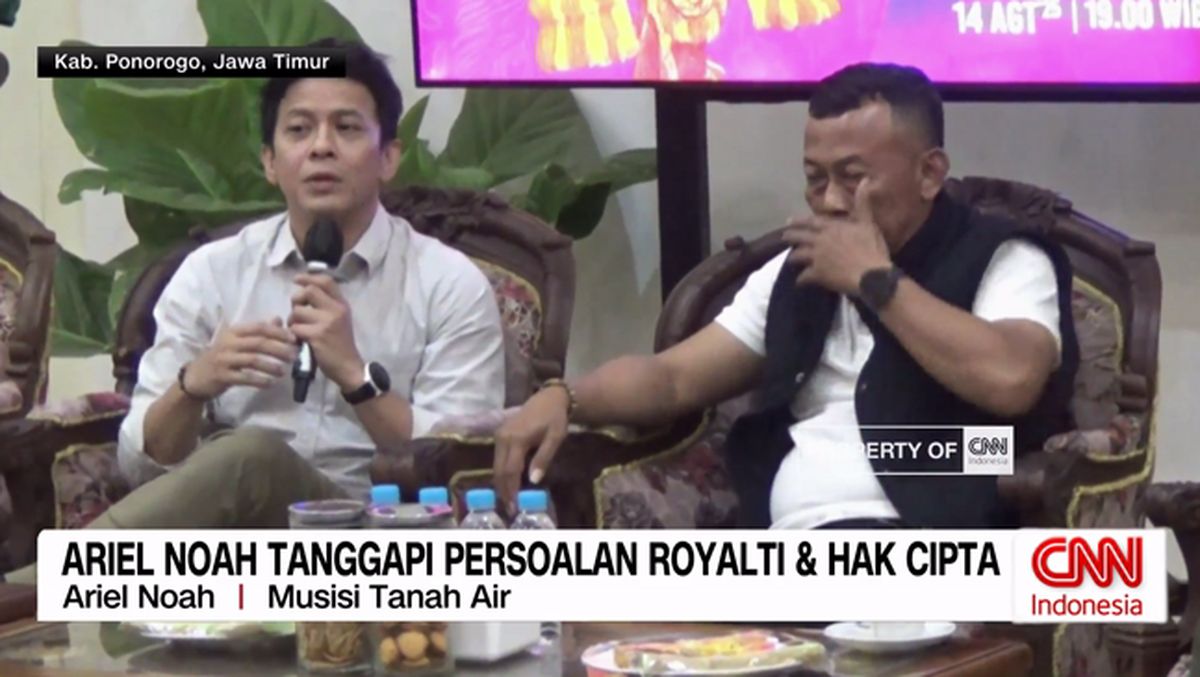 VIDEO: Ariel Noah Tanggapi Persoalan Royalti dan Hak Cipta