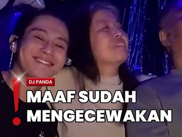 img-title Manggung Lagi Usai Diboikot, DJ Panda Menangis Ditemani Orangtua