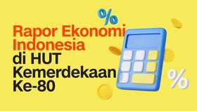 INFOGRAFIS: Rapor Ekonomi Indonesia di HUT Kemerdekaan Ke-80