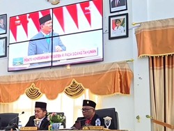 Bupati Tapteng Masinton Tak Hadir Paripurna Agenda Pidato Prabowo