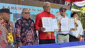 Freeport-Pemkab Mimika Hadirkan Air Bersih, Target 50 Ribu Rumah