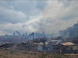 Kebakaran Hebat Vila di Tabanan, Kerugian Rp 40 Miliar
