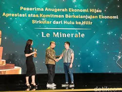Le Minerale Dorong Gerakan Ekonomi Sirkular Lewat Pengolahan Botol Plastik