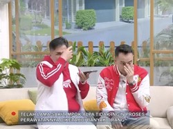 Tangis Irfan Hakim-Raffi Ahmad Pecah, Suami Mpok Alpa: Aa... Mpok Udah Gak Ada