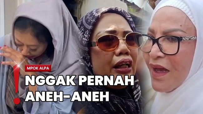 Sosok Mpok Alpa di Mata Sahabat: Tak Pernah Ngeluh-Rajin Sedekah