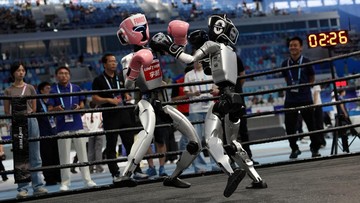 FOTO: Ragam Aksi Memukau Robot di Olimpiade Humanoid Pertama di China