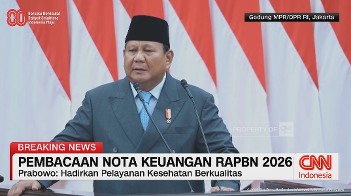 VIDEO: Pidato Presiden Mengenai Nota Keuangan dan RAPBN 2026