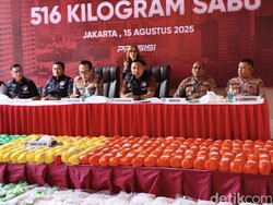Polda Metro Bongkar Sabu Setengah Triliun dari Jaringan Internasional