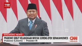 VIDEO: Prabowo Sebut Kelangkaan Minyak Goreng Efek Serakahnomics