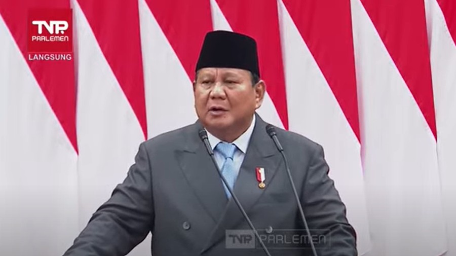 Presiden Prabowo dalam Rapat Paripurna DPR RI Jumat (15/8) Presiden Prabowo dalam Rapat Paripurna DPR RI Jumat (15/8)