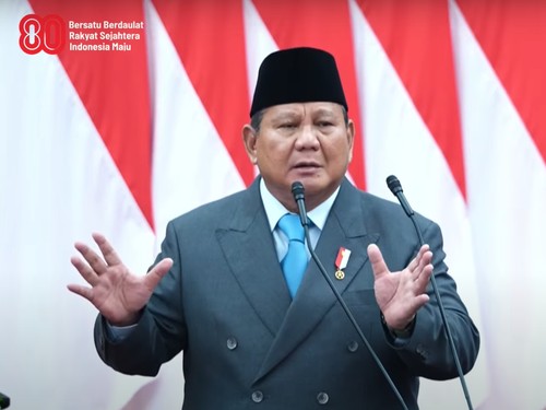 Prabowo Targetkan Ekonomi RI Tumbuh 5,4 Persen atau Lebih di 2026