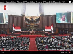 Perdana! Sidang Tahunan MPR Putar Video Capaian Prabowo