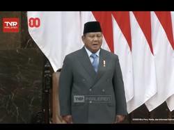 Presiden Prabowo Tak Pakai Baju Adat di Sidang Tahunan MPR
