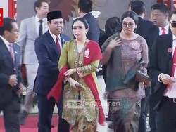Berkebaya Hijau, Puan Tiba di Sidang Tahunan MPR 2025