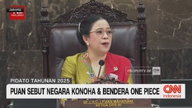 VIDEO: Puan Sebut Negara Konoha dan Bendera One Piece