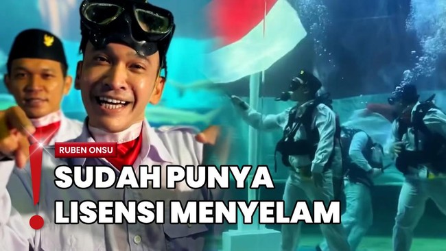 Ruben Onsu akan Kibarkan Bendera di Kolam Hiu pada HUT RI ke-80