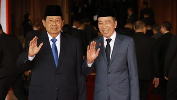 SBY dan Jokowi Disebut Hadir Upacara HUT RI di Istana, Megawati Absen