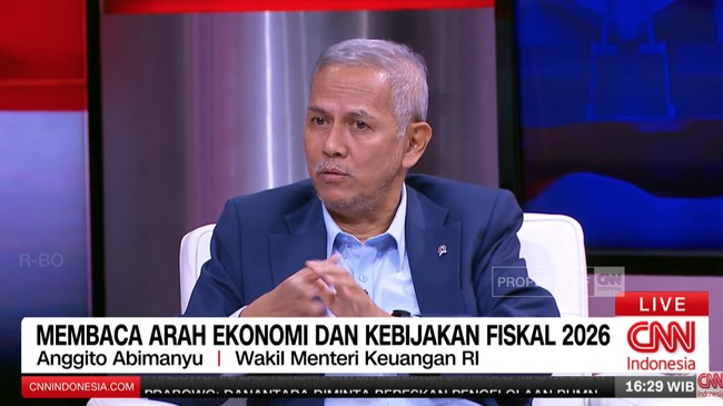 Wamenkeu Anggito Abimanyu mengatakan pihaknya akan memperkuat penegakan hukum dan denda demi mencegah tambang dan perkebunan ilegal yang dibekingi jenderal.