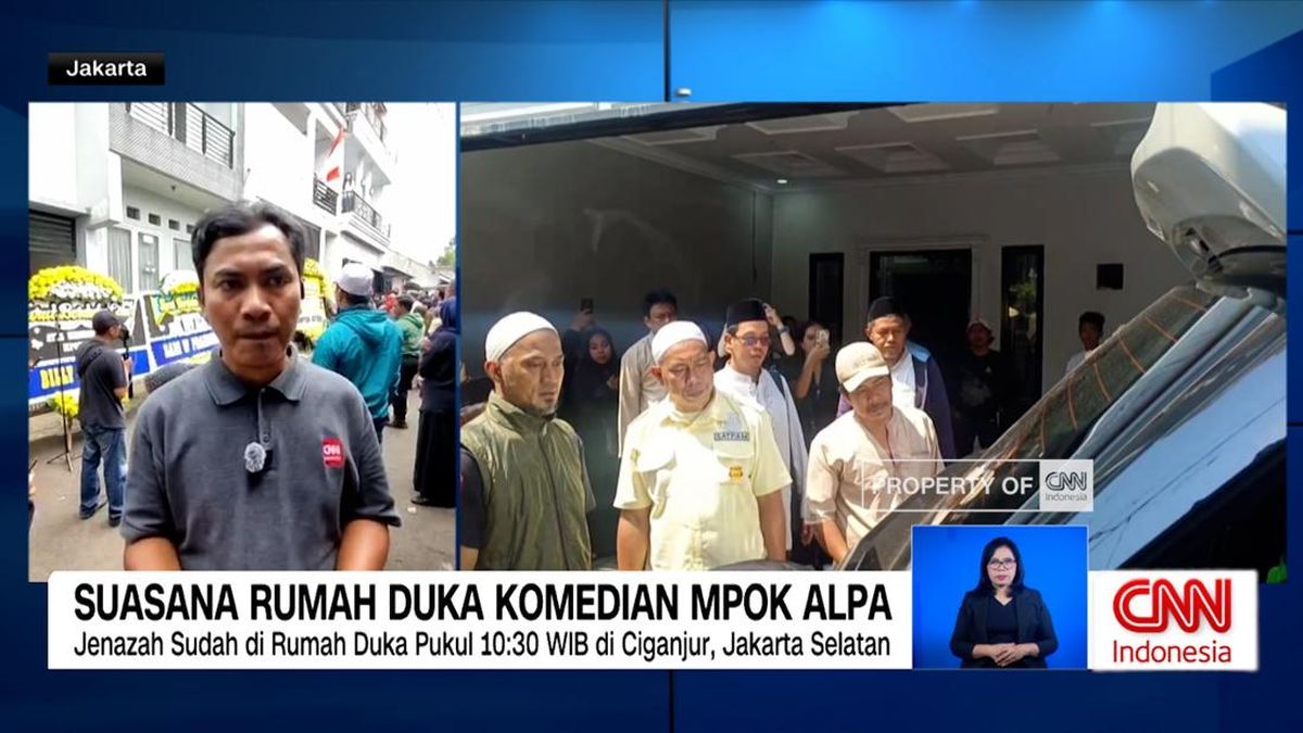 VIDEO: Komedian Mpok Alpa Meninggal Dunia