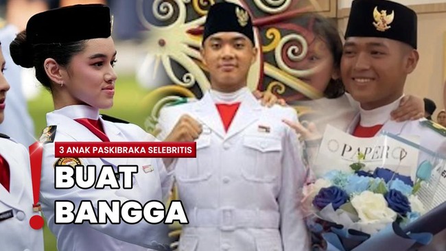 3 Anak Artis yang Jadi Paskibraka & Momen Merah Putih Mereka