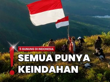 img-title 5 Gunung Indonesia Tempat Ikonik Rayakan Kemerdekaan