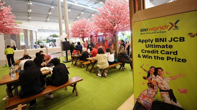 BNI wondrX 2025 hadir di ICE BSD, 15-17 Agustus, tawarkan kuliner Jepang autentik, promo belanja, dan hiburan musik, dengan akses gratis.