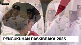 VIDEO: Calon Paskibraka Resmi Dikukuhkan di Istana Merdeka
