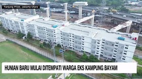 VIDEO: Hunian Baru Mulai Ditempati Warga Eks Kampung Bayam
