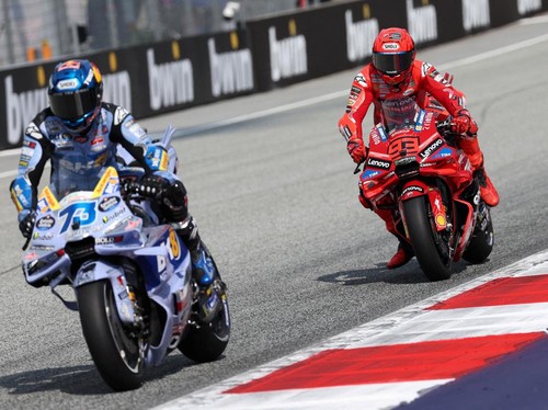 Kata-kata Marc Marquez Usai Menang Sprint Race MotoGP Austria