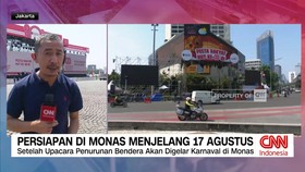 VIDEO: Persiapan Monas dan HI Menjelang 17 Agustus