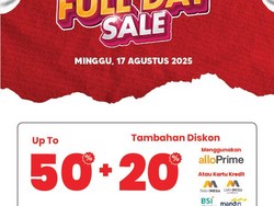 Meriahkan HUT ke-80 RI, Transmart Full Day Sale Banjir Diskon 50% + 20%!