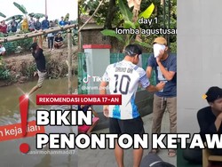 Bukan Cuma Panjat Pinang, Ini 3 Lomba 17 Agustus yang Viral di TikTok