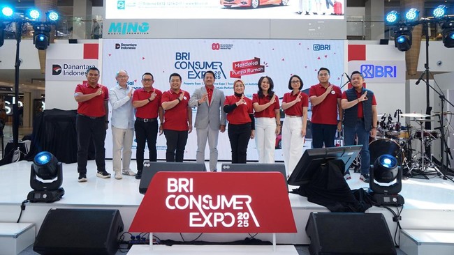 BRI Consumer Expo 2025 menawarkan beragam solusi pembiayaan konsumer, mulai hunian, kendaraan, hingga liburan dengan suku bunga kompetitif dan proses mudah.