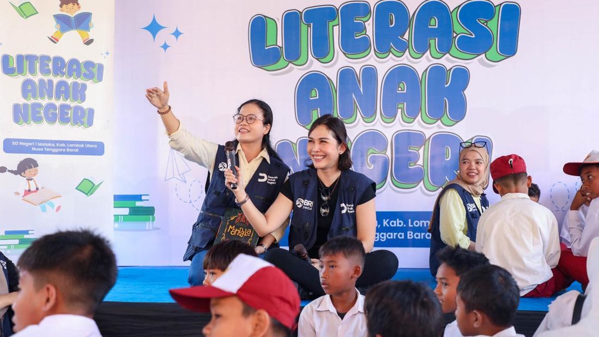 BRI Peduli Gaungkan Kemerdekaan Melalui Program Literasi Anak Negeri
