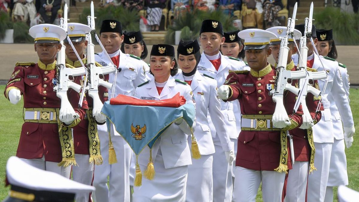 Pengukuhan Paskibraka Upacara HUT ke-81 RI Digelar 15 Agustus