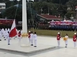 Viral Bendera Merah Putih Terbalik Saat Upacara di Mamasa, Panitia Minta Maaf