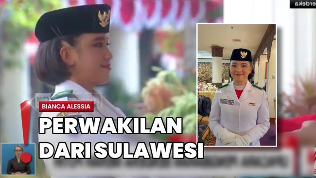 Profil Bianca Alessia-Aliah Sakira Pembawa Baki Upacara HUT RI ke-80