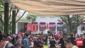 Istana Gelar Pesta Rakyat di Halaman Belakang Kantor Presiden