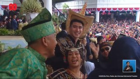 Momen Zita dan Verrell Joget Tabola Bale Meriahkan HUT RI di Istana