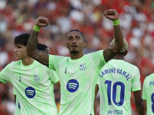 Hasil Liga Spanyol: Lawan 9 Pemain Mallorca, Barcelona Menang 3-0