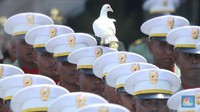 Heboh! Merpati Putih Bikin Riuh Upacara HUT ke-80 RI di Istana Heboh! Merpati Putih Bikin Riuh Upacara HUT ke-80 RI di Istana