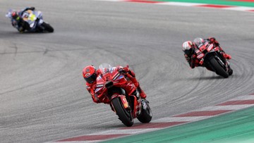 Liputan Olahraga CNN Sport : Hasil MotoGP Austria: Marc Marquez Menangi Duel Sengit Lawan Bezzecchi