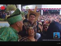 HUT Ke-80 RI, Zita Anjani dan Verrell Asyik Joget Tabola Bale di Istana