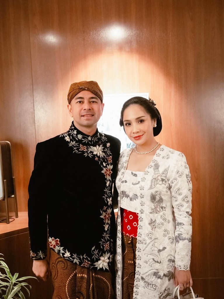 Potret Raffi Ahmad dan Nagita Slavina di Istana Merdeka