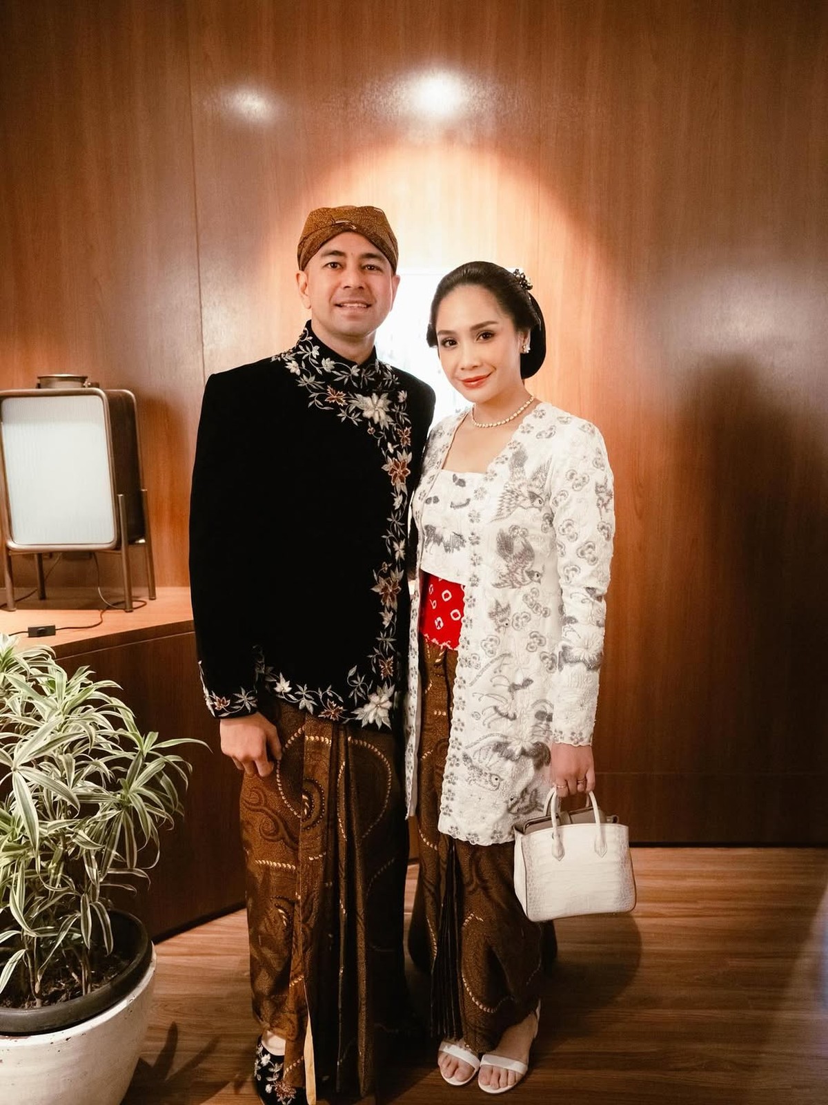 Potret Raffi Ahmad dan Nagita Slavina di Istana Merdeka