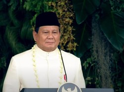 Perdana, Prabowo Pimpin Upacara Detik-detik Proklamasi Kemerdekaan di Istana
