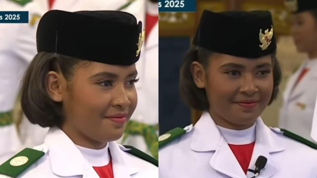 Sosok Ritha Lovely Chantika Febiolla Ayomi Petugas Paskibraka 2025 yang Viral