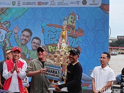 Euforia Jaka Cs Usai Sabet Juara 1 Festival Perahu Bidar Palembang 2025